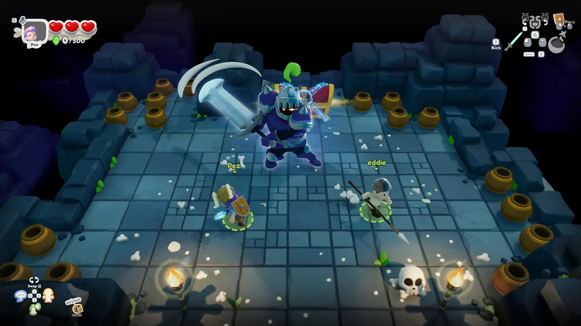 Scramble Knights Online